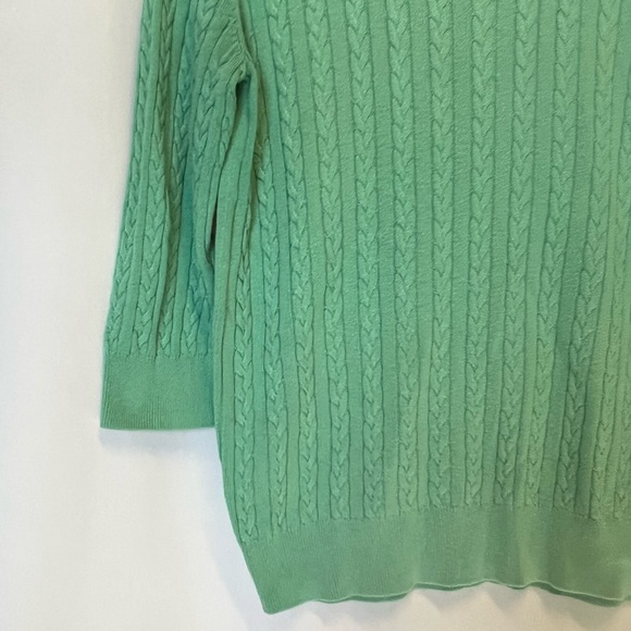 H&M womens knit mint green sweater - Picture 7 of 12